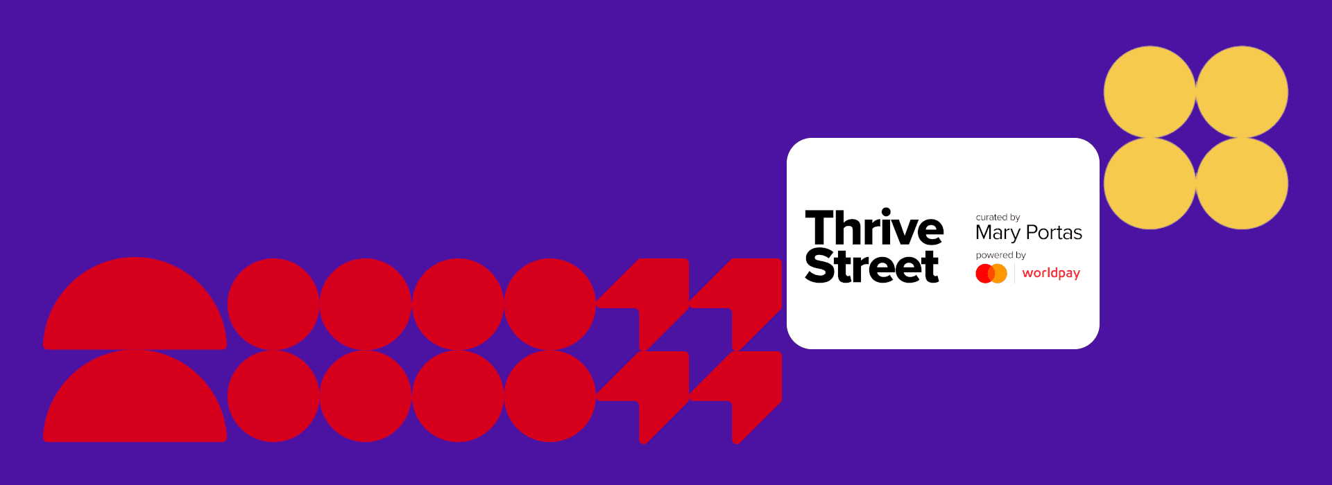Thrive Street 2025 website banner