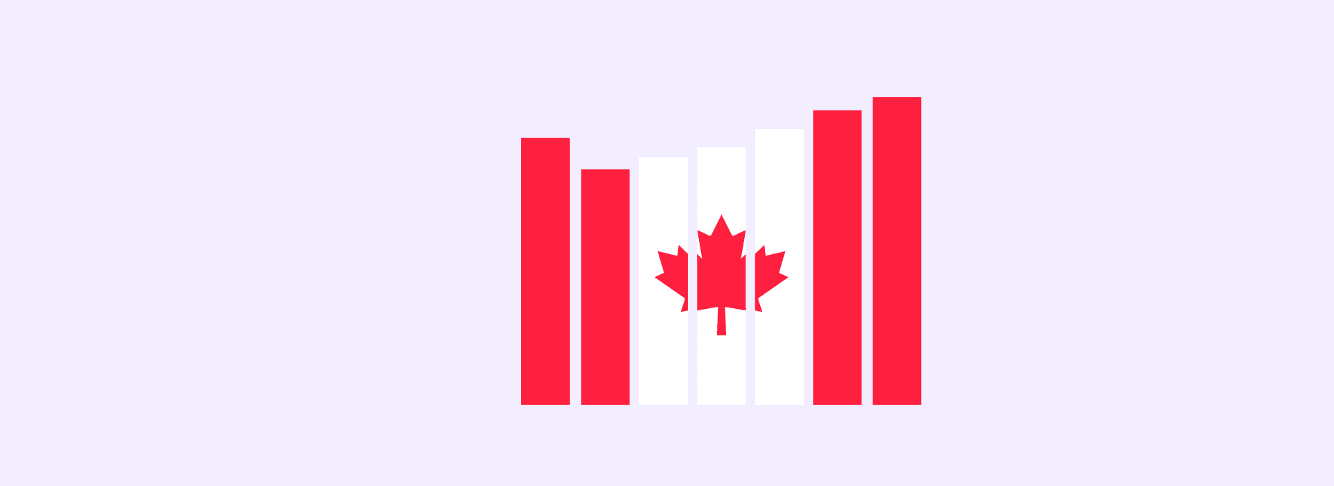 Canada flag illustration