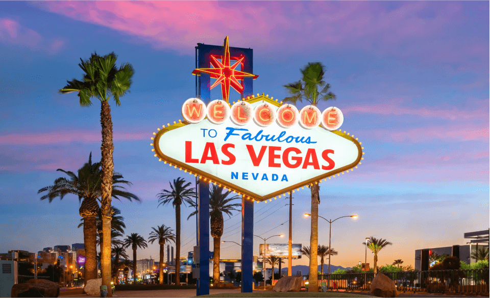 Las Vegas city scene